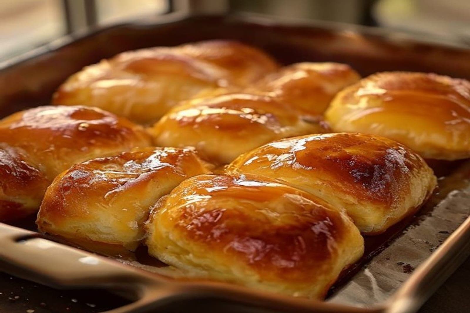 rich buttery brioche cinnamon rolls (AI-generated editorial image)